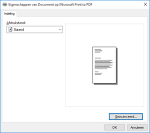 Windows 10 PDF printer